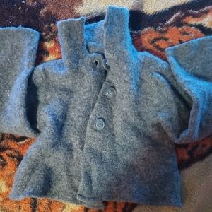 Jane Ashley Wool Jacket - Kids | Color: Gray | Size: S